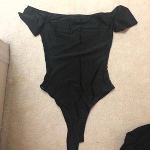 Off-the-shoulder Bodysuit